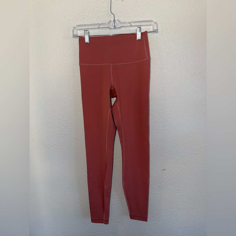 Lululemon Athletica Red Leggings